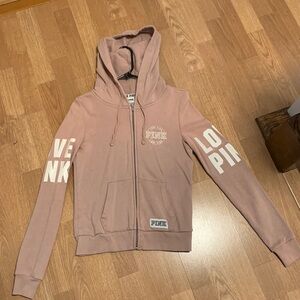 Victoria Secret Pink zip up hoodie